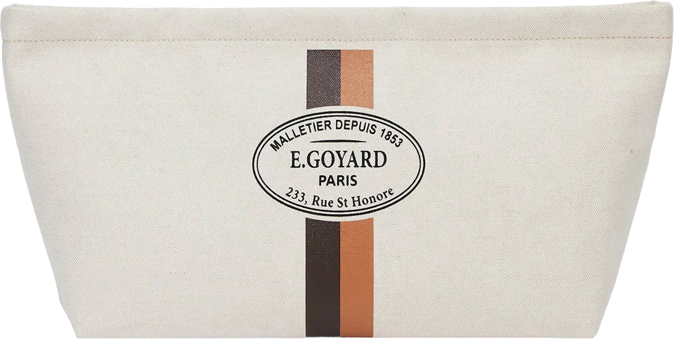 Goyard Necessaire Bag Ecru